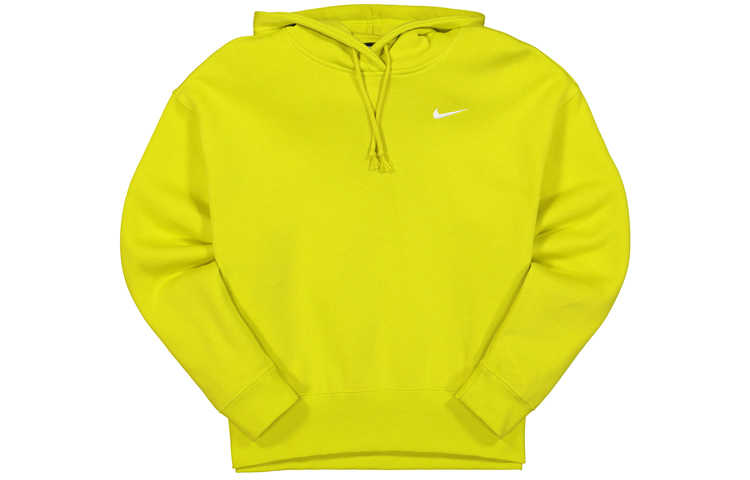 Женская желто-зеленая толстовка Nike — фото 2