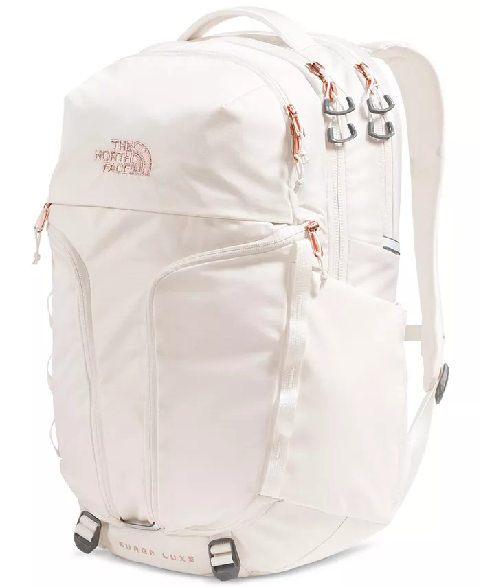 

Женский рюкзак Surge Luxe с металлизированными деталями The North Face, белый