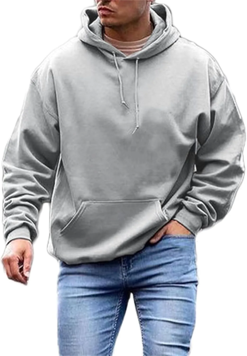 

Мужская спортивная худи с капюшоном и карманами lonwick