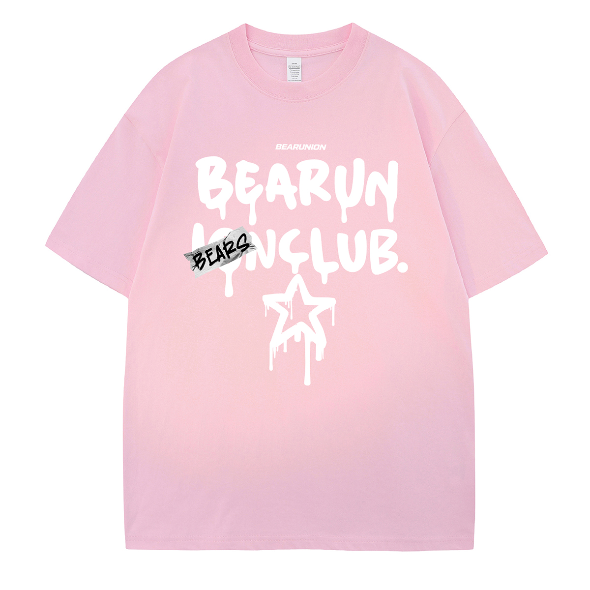 

Футболка унисекс BEAR UNION, розовый