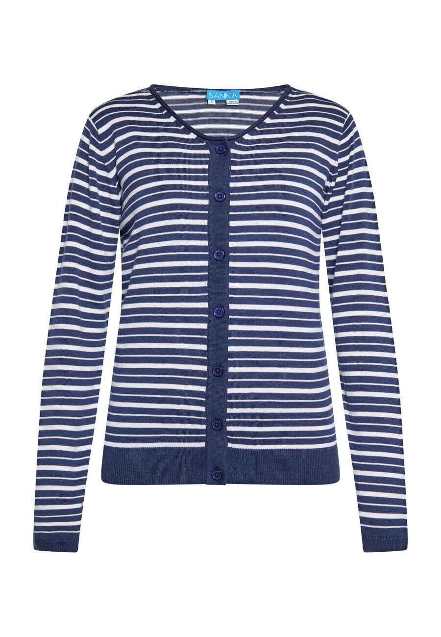 

Вязаный кардиган SANIKA Knit Cardigan, морской синий