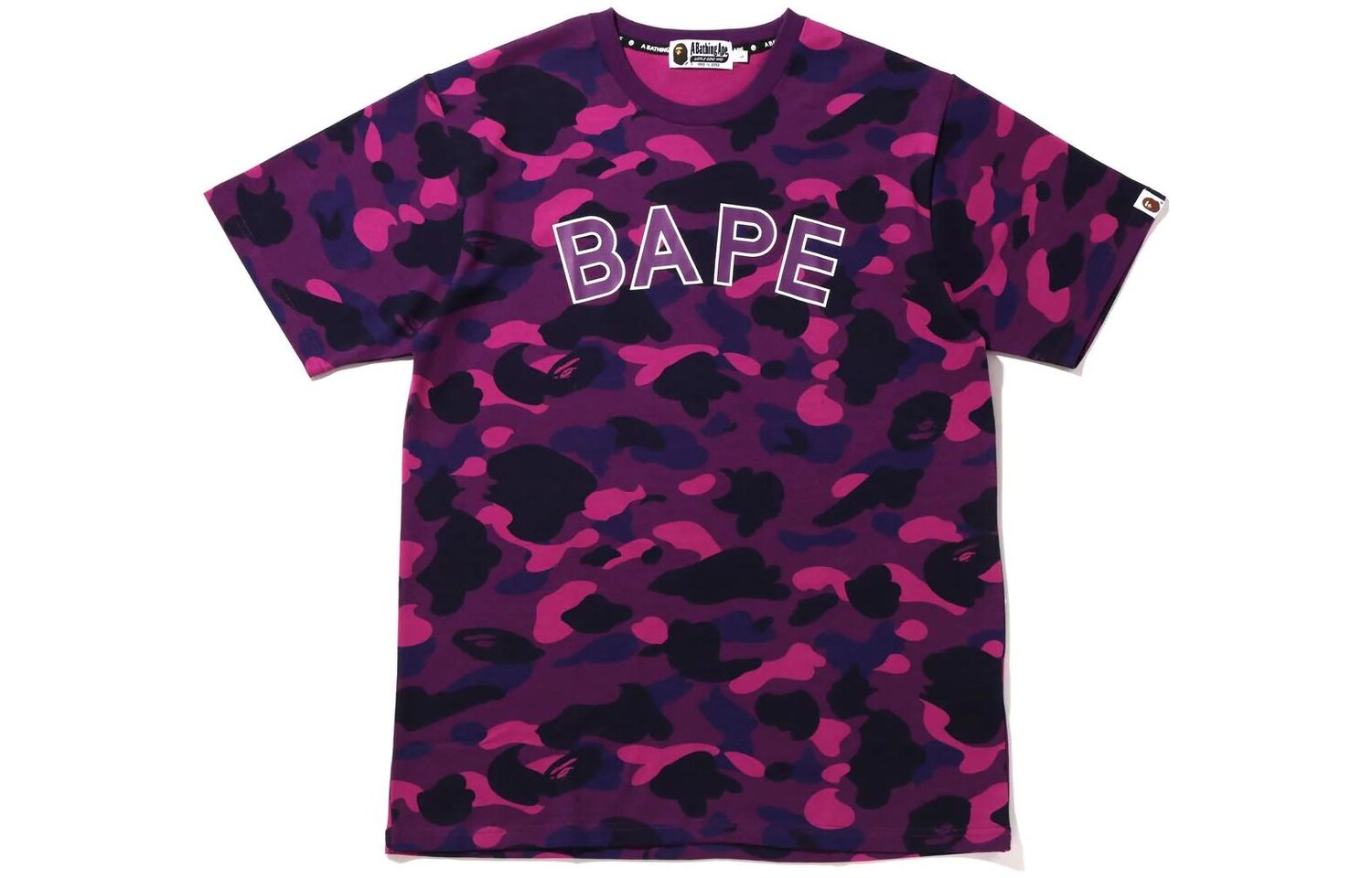 

Футболка BAPE Color Camo BAPE FW22 A Bathing Ape, фиолетовый