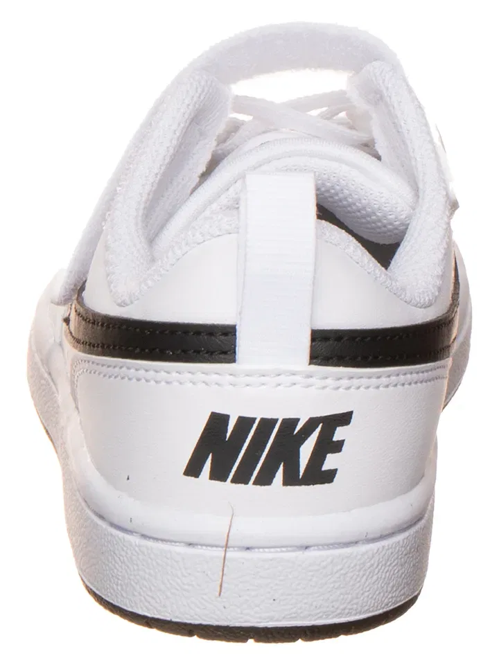 Кроссовки со шнуровкой и липучкой Nike, белый/черный — фото 3