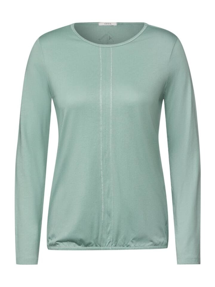 

Лонгслив Cecil Langarmshirt, цвет glaced salvia green