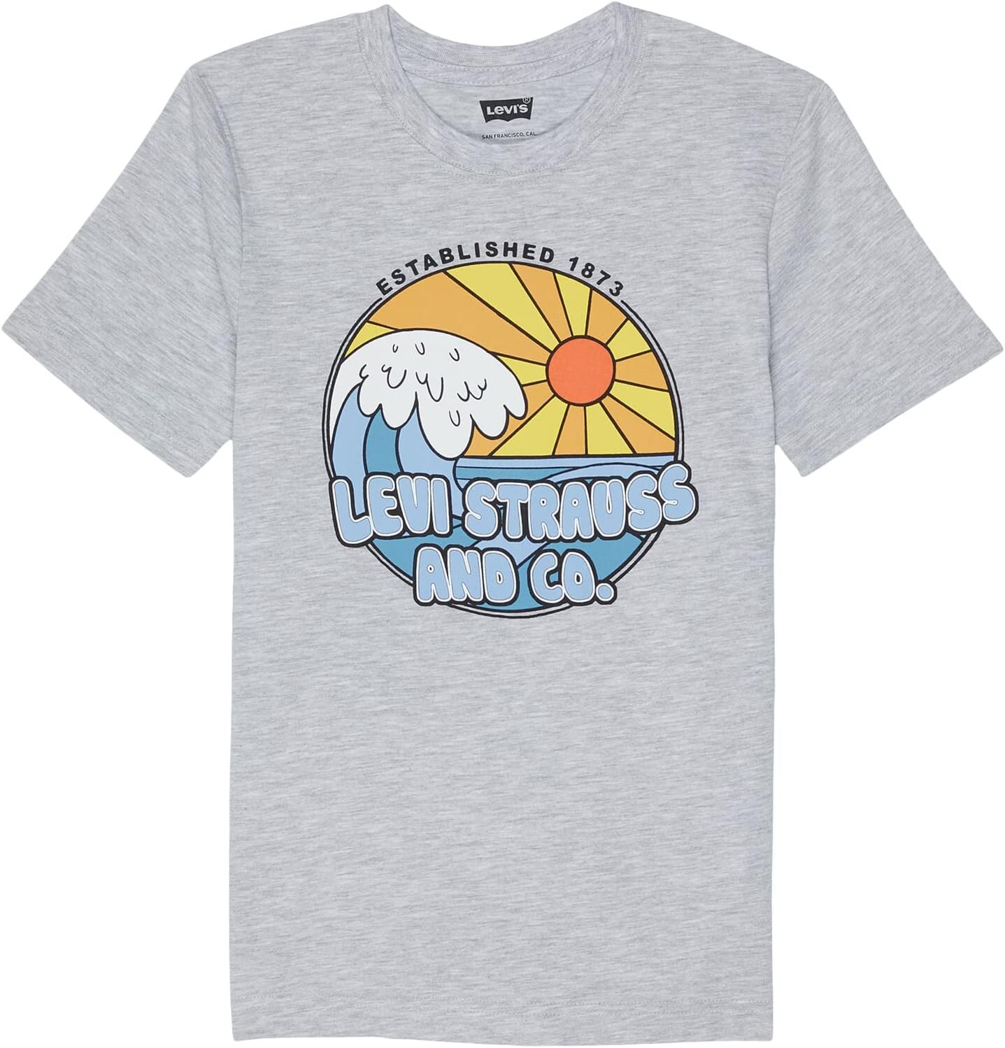 

Футболка Levi'S Graphic T-Shirt, цвет Light Grey Heather