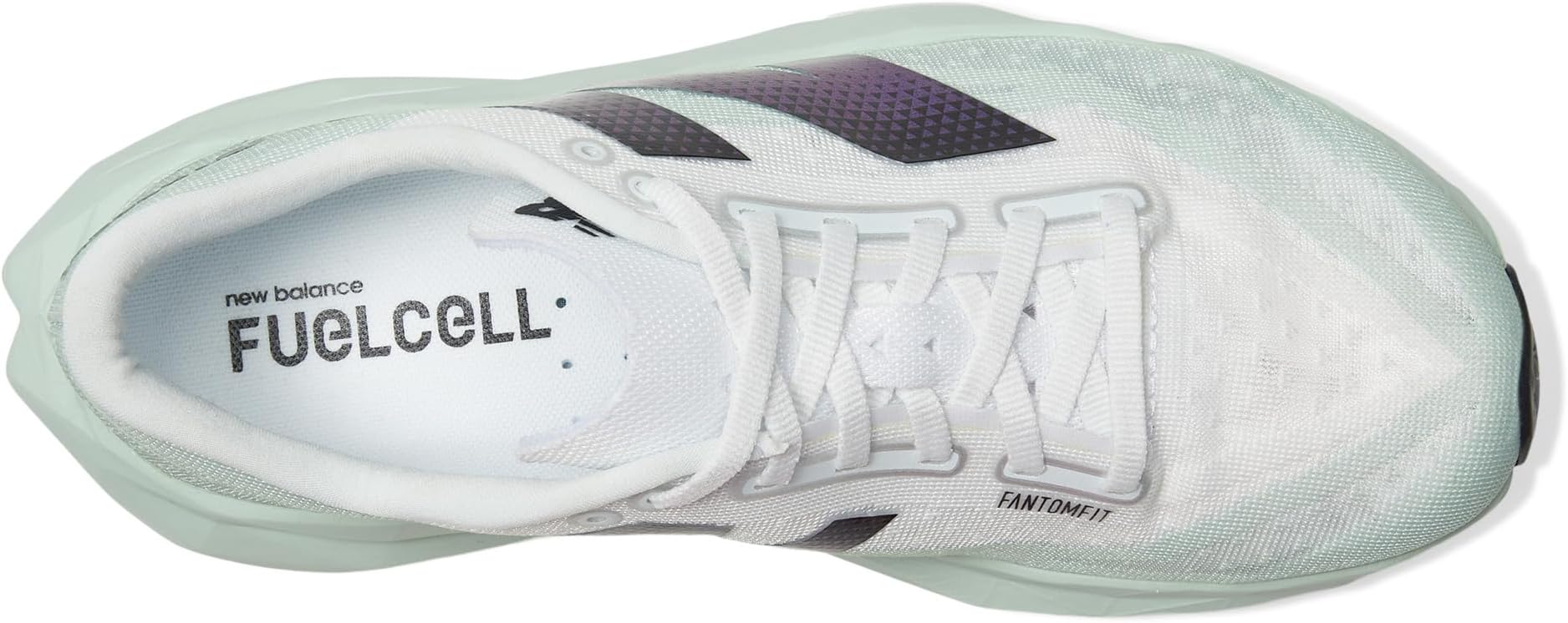 Кроссовки New Balance FuelCell Rebel v4, цвет Clay Ash/White/Black — фото 2