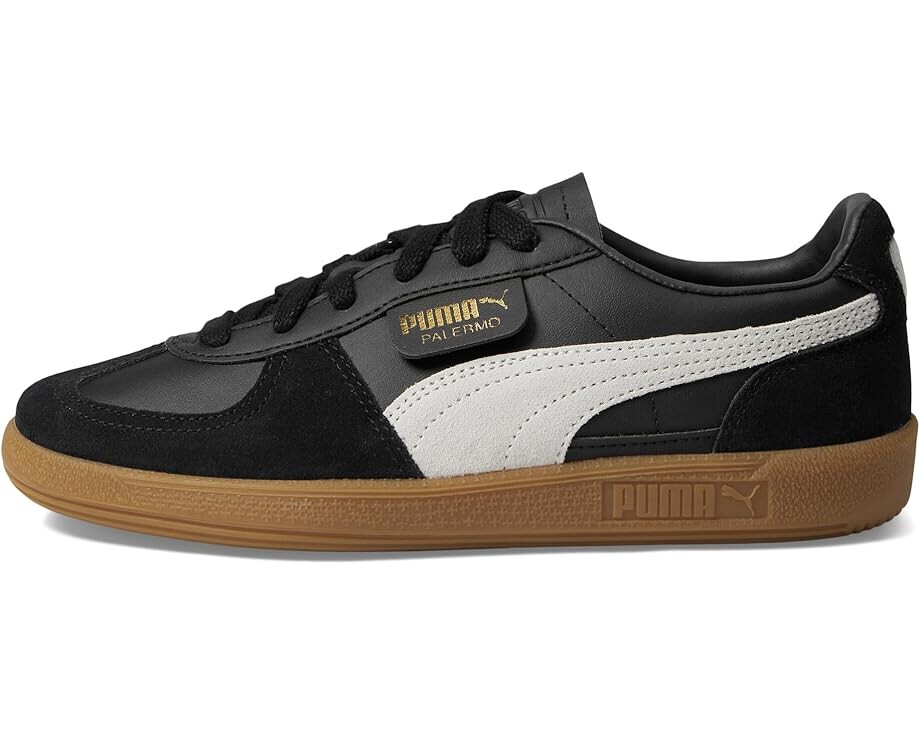 Кроссовки PUMA Kids Puma Kids Palermo Sneaker, цвет PUMA Black/Feather Gray/Gum — фото 4