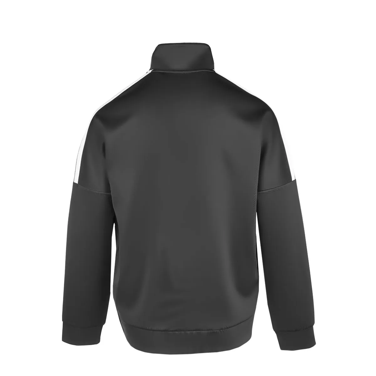 Adidas Куртка Unisex TR02NHJMT1 черно-белая со стоячим воротником — фото 3