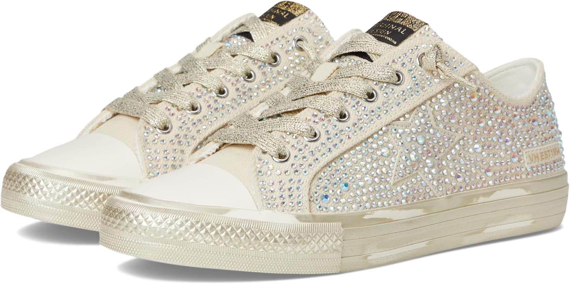 Кроссовки Vintage Havana Starburst, цвет Gold Rhinestones