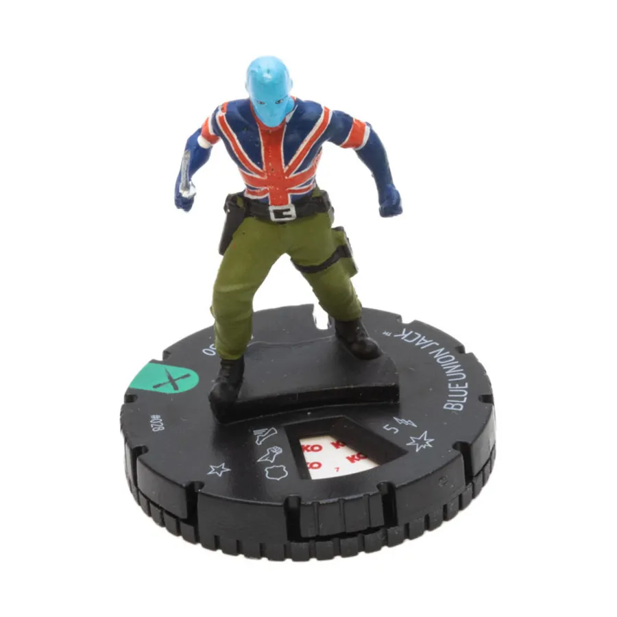 

Синий Юнион Джек (Ю), Marvel HeroClix - Earth X - Singles