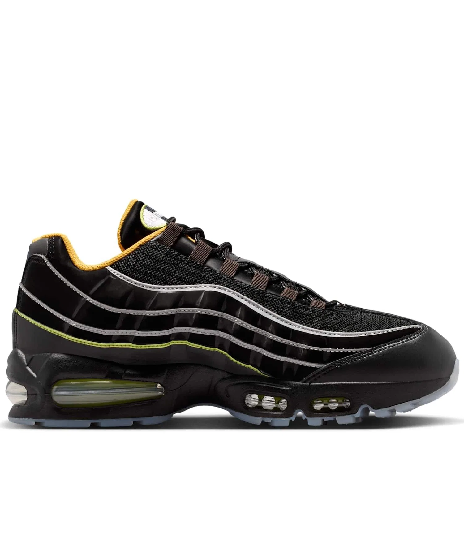 Мужские кроссовки Nike Air Max 95 'Big Bubble' чёрные — фото 3
