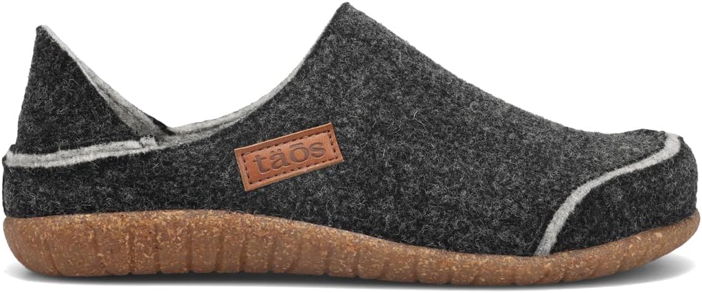 Унисекс сабо Taos Footwear Convertawool из шерсти, Charcoal — фото 3