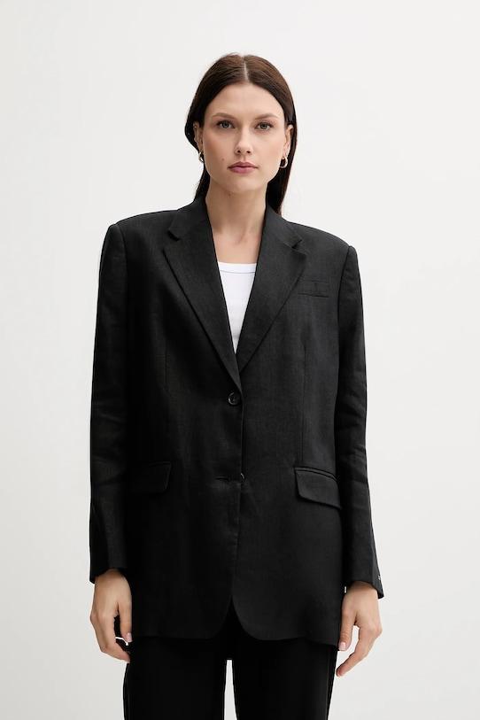 

Льняной пиджак Tommy Hilfiger, черный