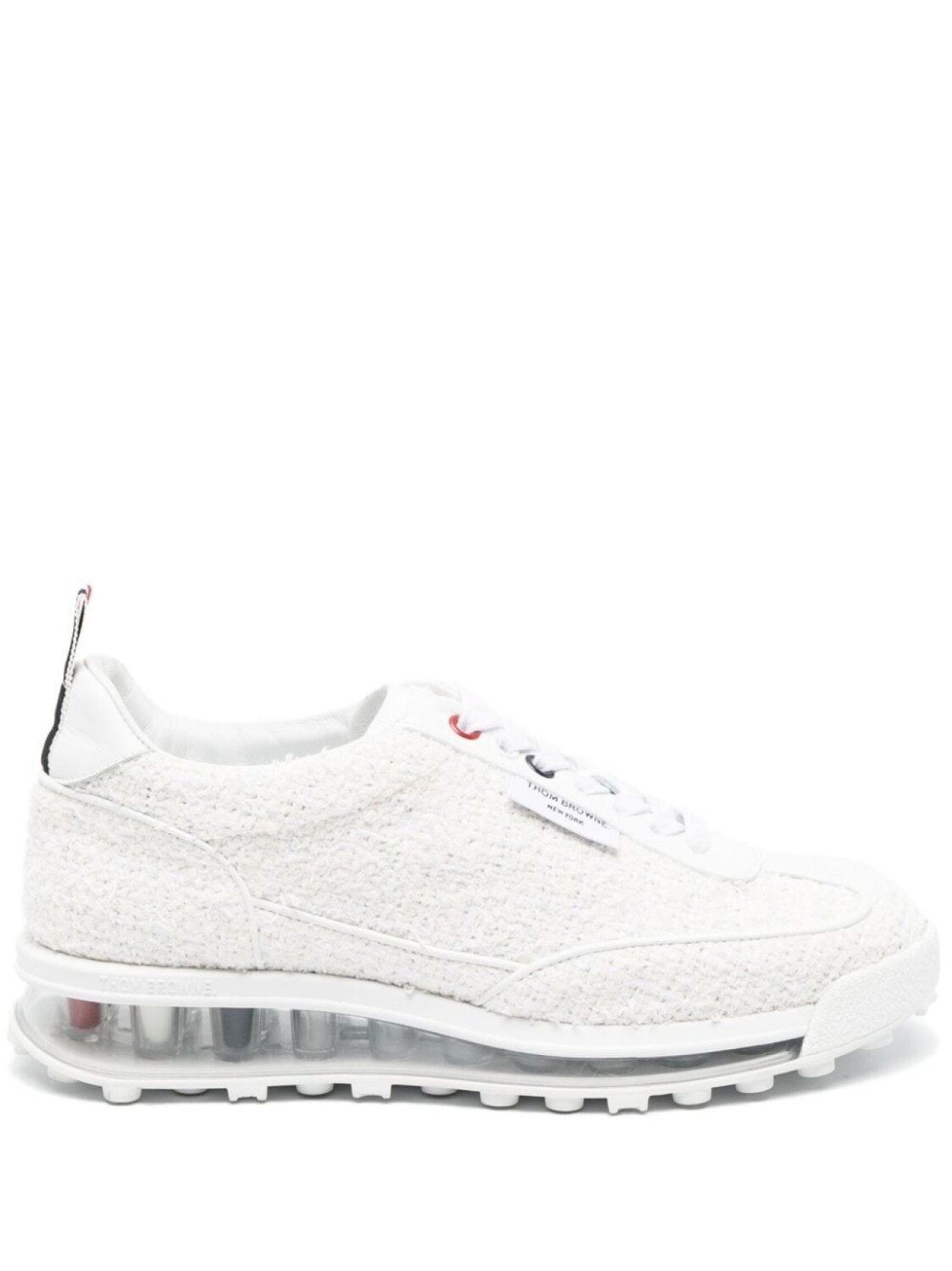 

Твидовые кроссовки Tech Thom Browne, белый