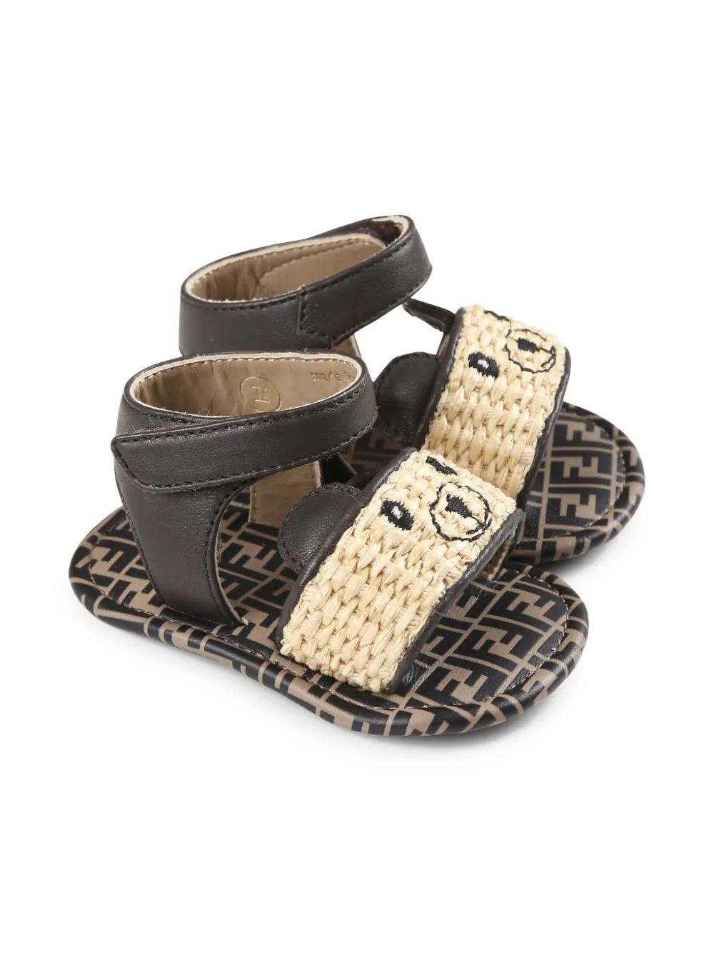 

Сандалии FF Bear FENDI KIDS, нейтральный