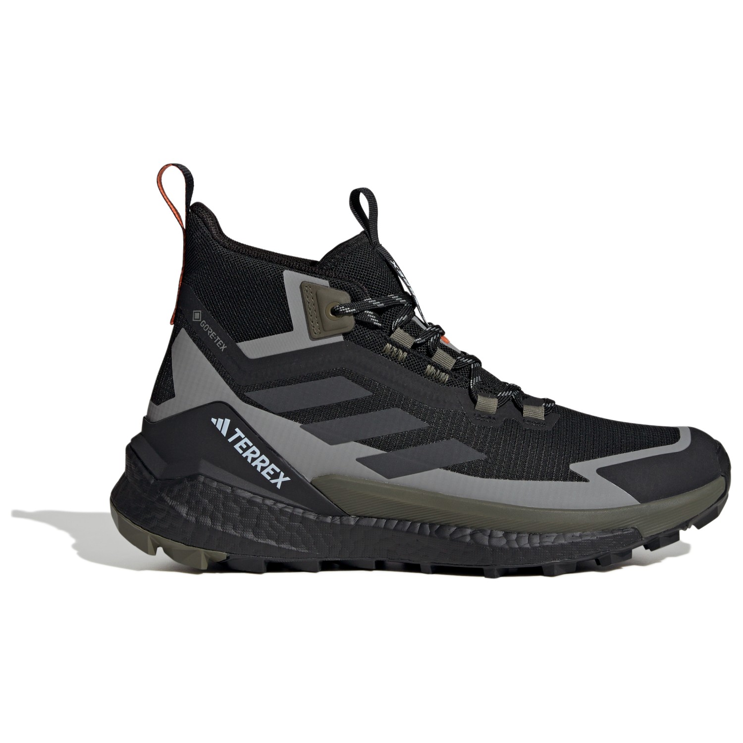 

Походная обувь Adidas Terrex Terrex Free Hiker 2 GTX, цвет Core Black/Carbon/Olive Strata