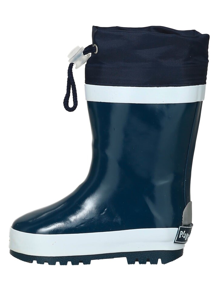 

Резиновые сапоги Playshoes Gummistiefel Basic gefüttert, цвет Marine