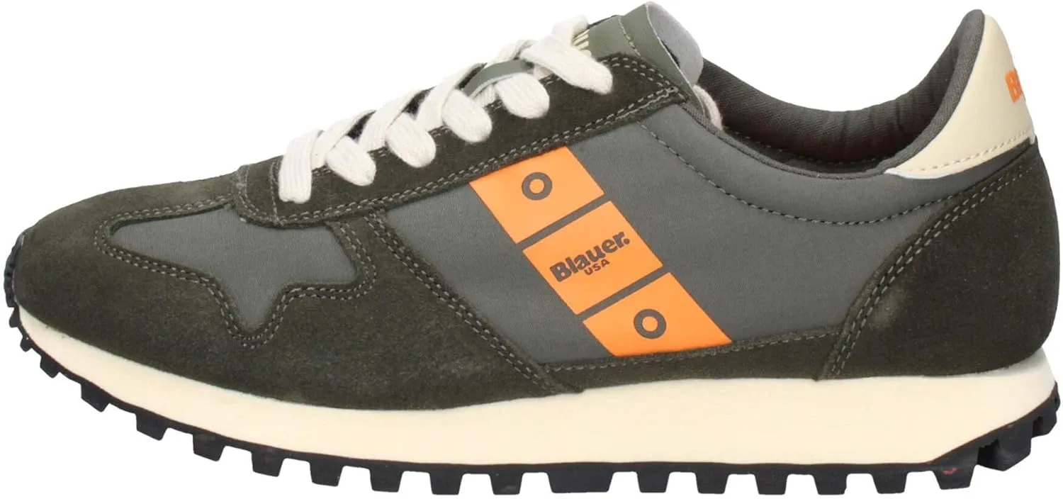 Кроссовки Blauer DAWSON Verde Militare da Uomo F2DAWSON02/MOR, зеленый