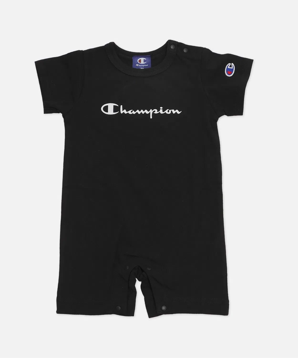 Ползунки с логотипом Champion, хлопковые, чёрные