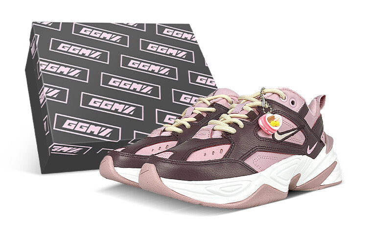 

Кроссовки Nike M2K Chunky Sneakers Women's Low-top Brown/Pink, розовый