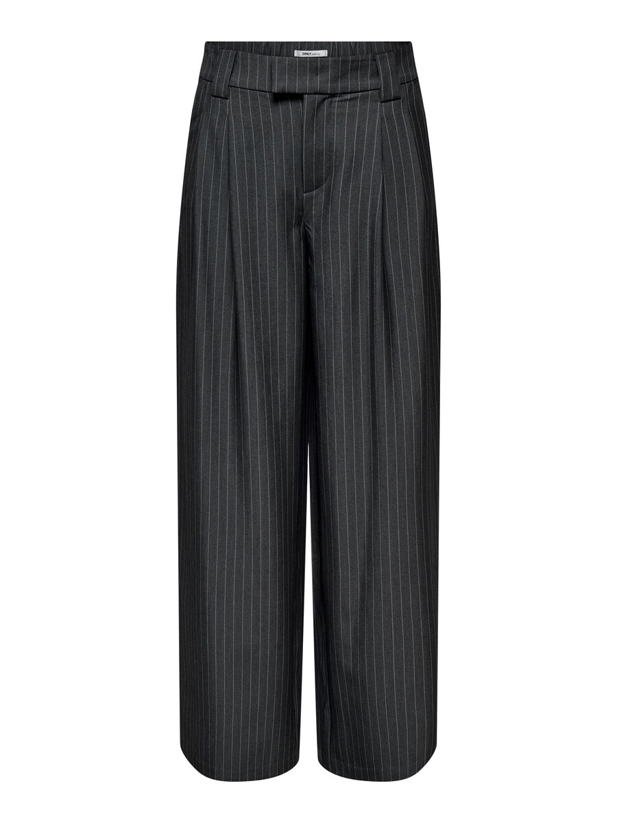 

Широкие брюки со складками спереди ONLY ONLNisa, серый/темно-серый