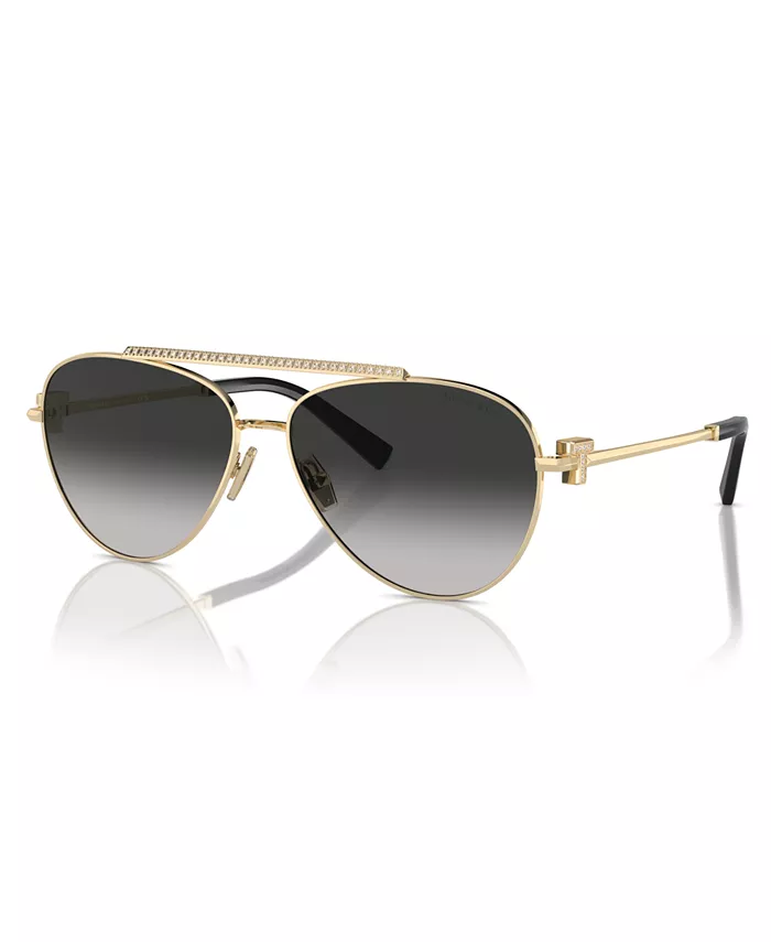 

Женские солнцезащитные очки, Tf3101B Tiffany & Co., золотой