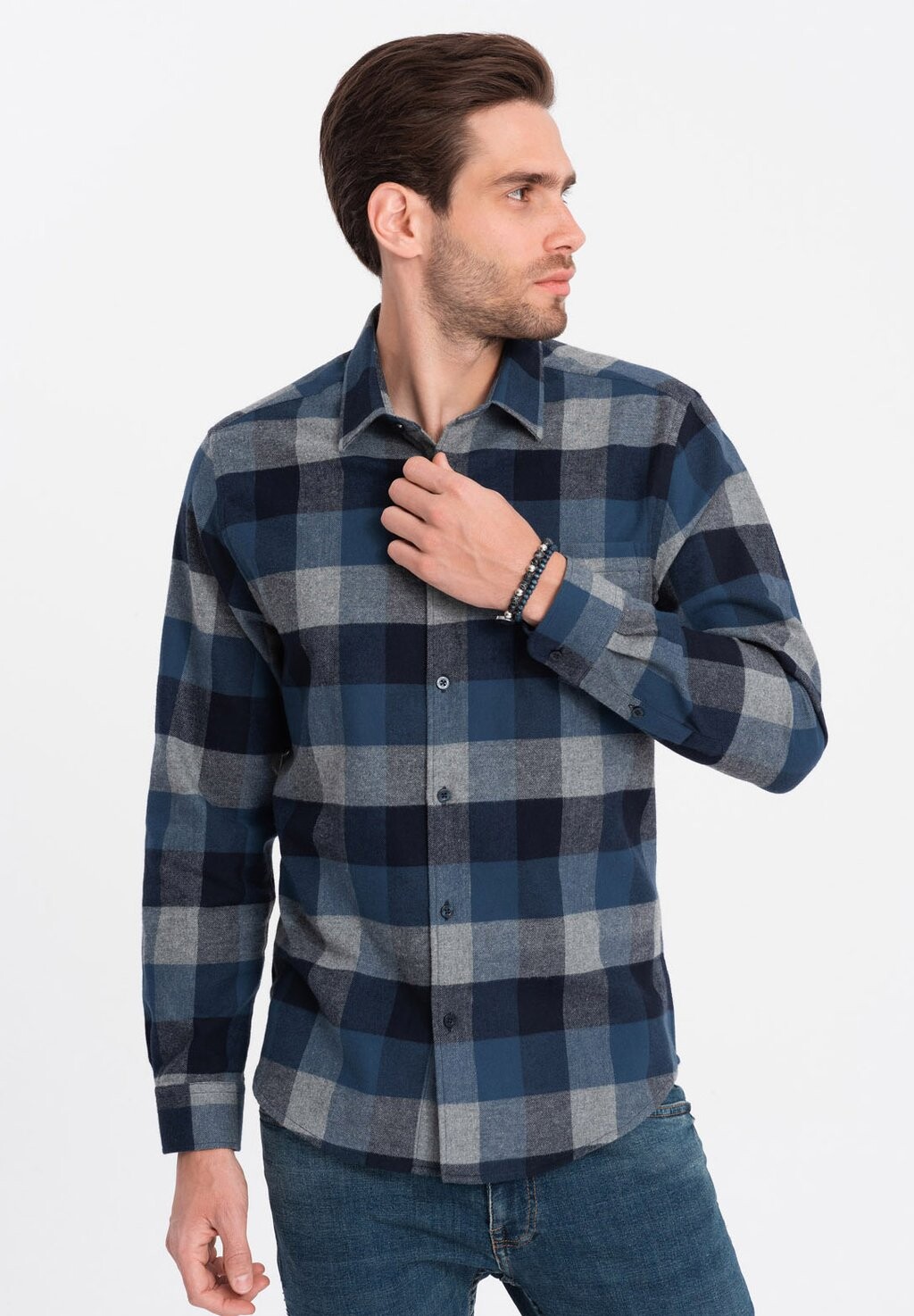 

Рубашка Leisure Shcs Ombre, синяя