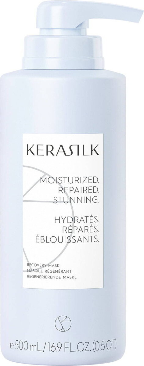 Goldwell Kerasilk Recovery Mask, интенсивно регенерирующая маска с биомиметическим шелком и гиаловейлом, 500 мл — фото 2
