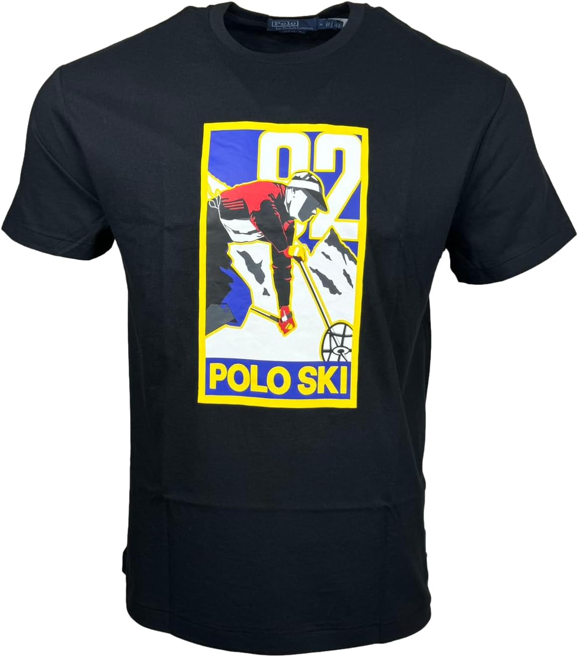 

Мужская футболка с коротким рукавом и графическим принтом POLO RALPH LAUREN, Black, Черный, Мужская футболка с коротким рукавом и графическим принтом POLO RALPH LAUREN, Black