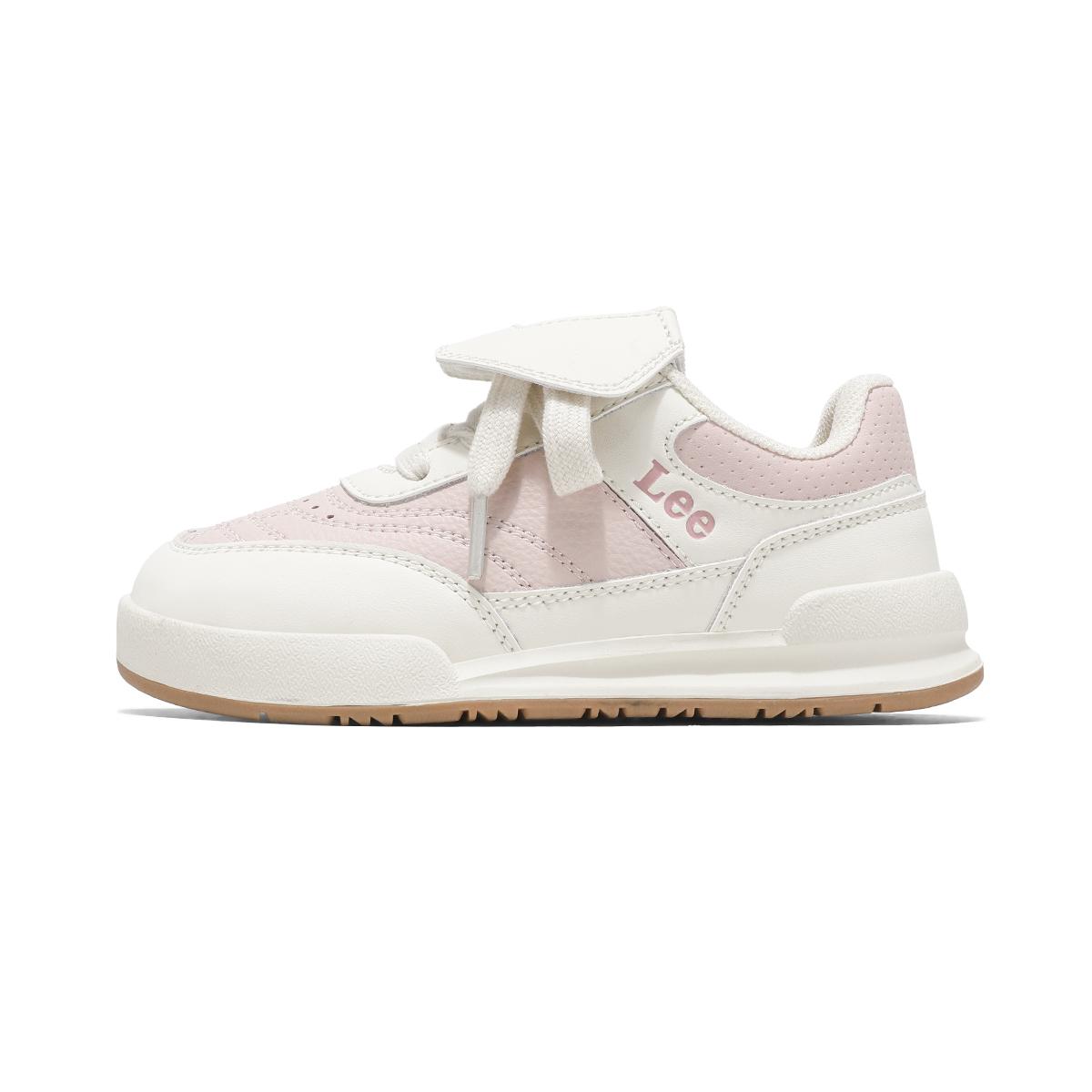 

Износостойкие легкие амортизирующие нескользящие противоударные низкие детские кроссовки для скейтбординга Kids' Lee, розовый