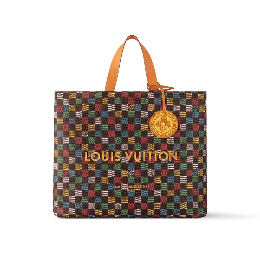 

Сумка-шоппер MM Louis Vuitton, мультиколор