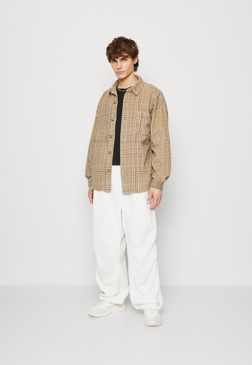 

Рубашка ВИНТАЖНАЯ РУБАШКА УНИСЕКС BDG Urban Outfitters, экрю