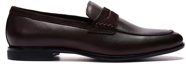 Лоферы Carlos Santana Leon Penny Brown Leather — фото 2