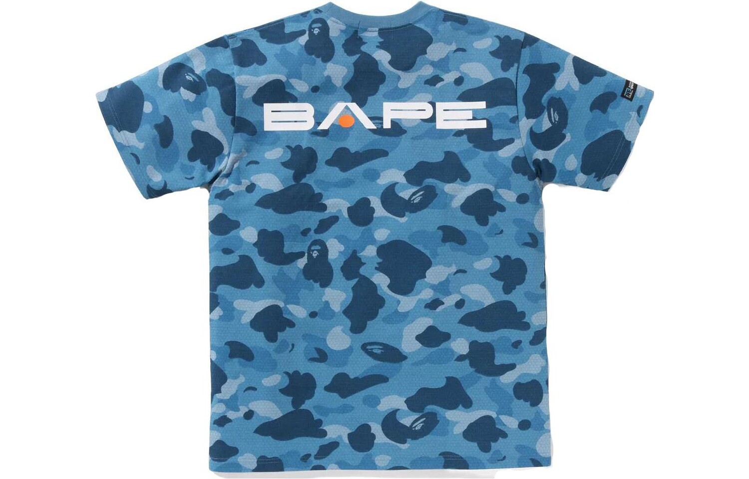 

Футболка BAPE Honeycomb Camo A Bathing Ape, серый