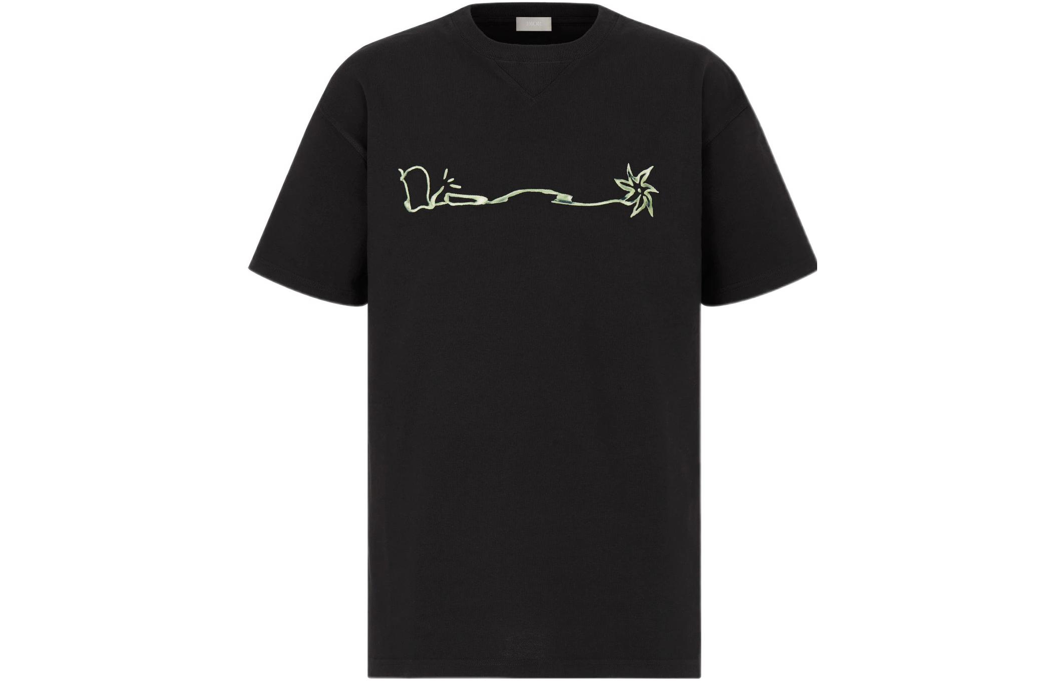 

Футболка оверсайз X Cactus Jack DIOR, черная
