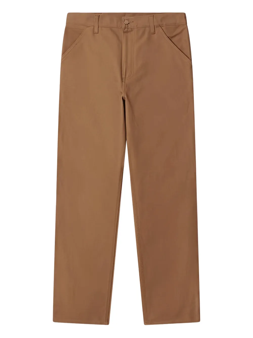

Брюки с нашивкой-логотипом CARHARTT WIP, коричневый