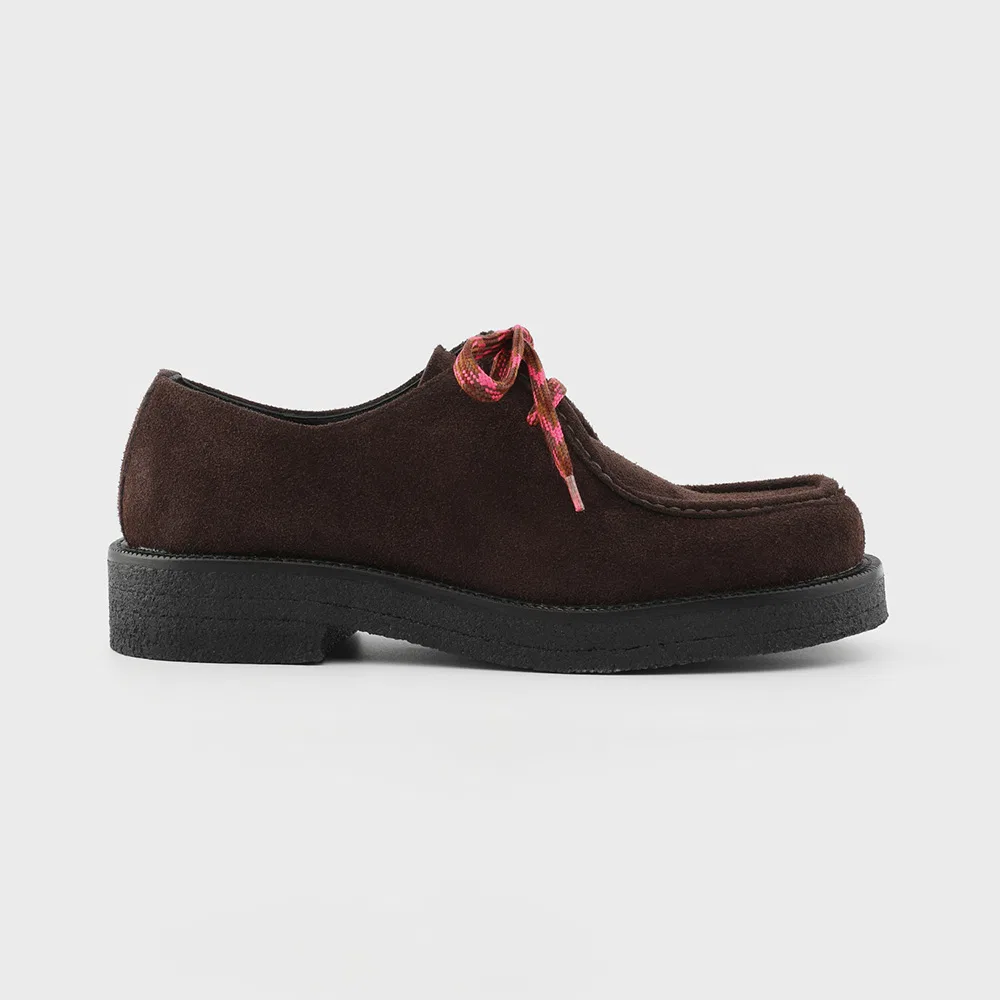 Мужские туфли Awsb Roisy Crepe Sole, тёмно-фиолетовые, от Awesomebee — фото 3