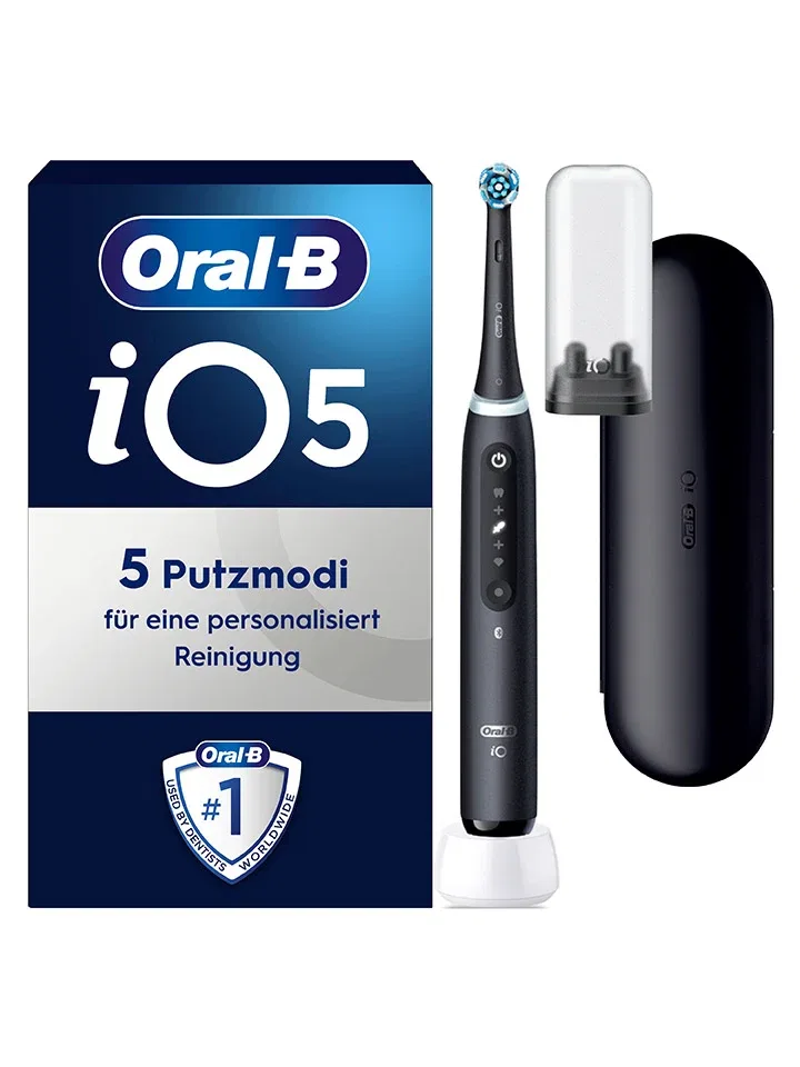 Электрическая зубная щетка iO Series 5 Oral-B черный