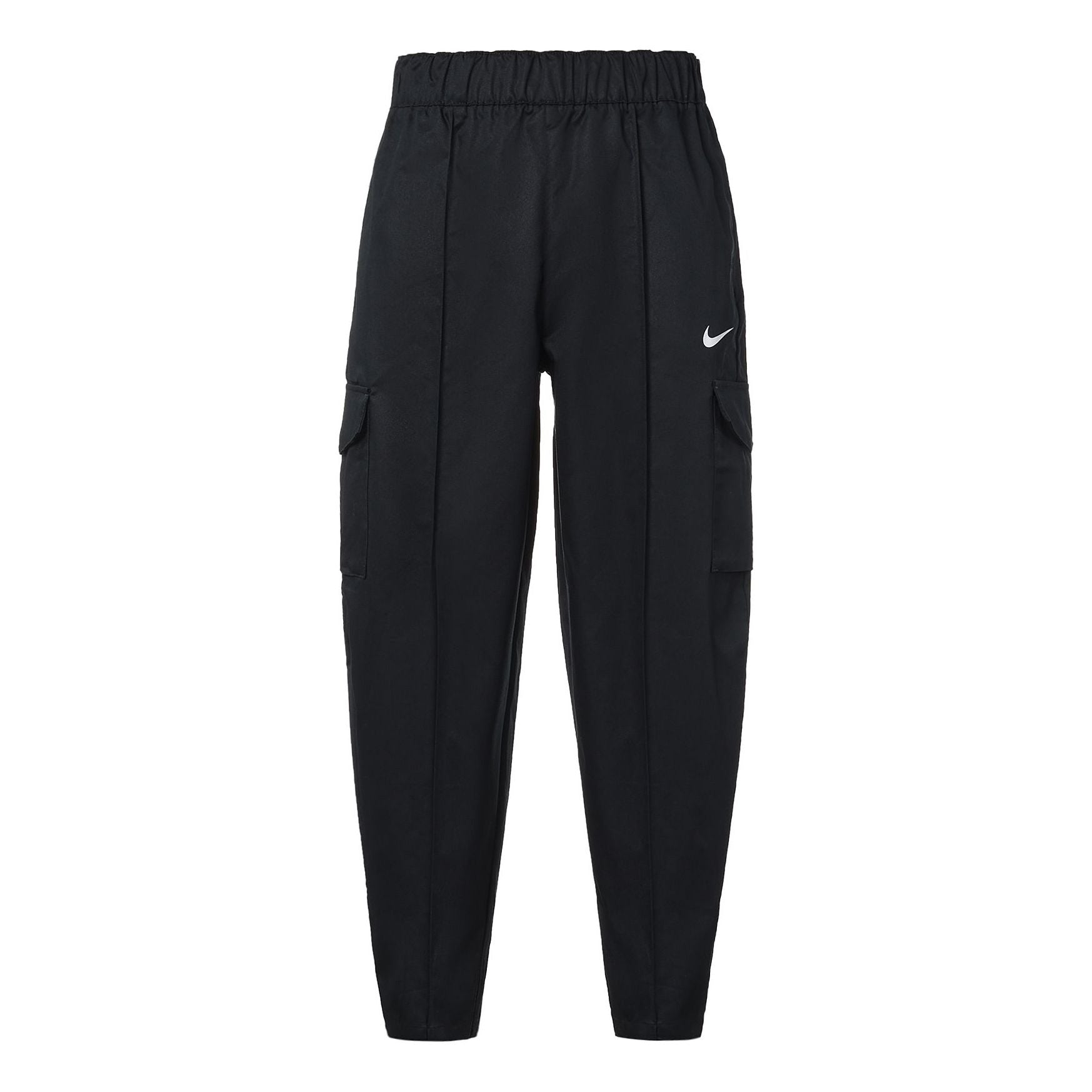 

Спортивные брюки (WMNS) Nike Logo Solid Color Woven Sports Pants/Trousers/Joggers Autumn Black DD5984-010