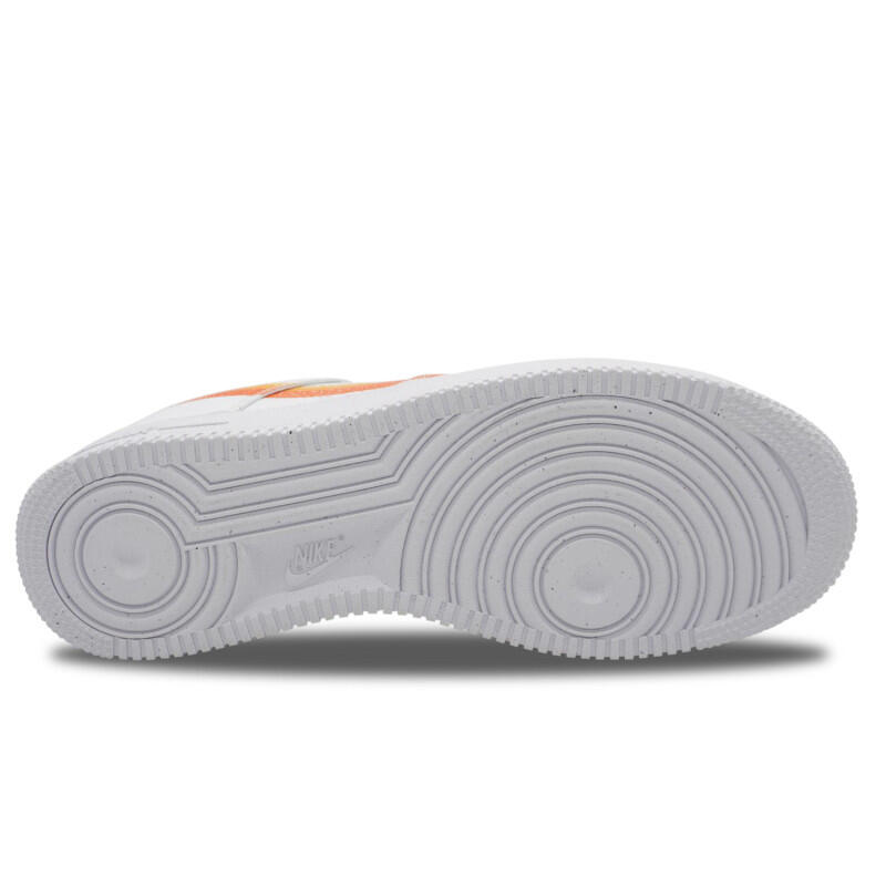 Кроссовки Nike Air Force 1 Low '07 Spray Paint Swoosh Safety Orange — фото 3
