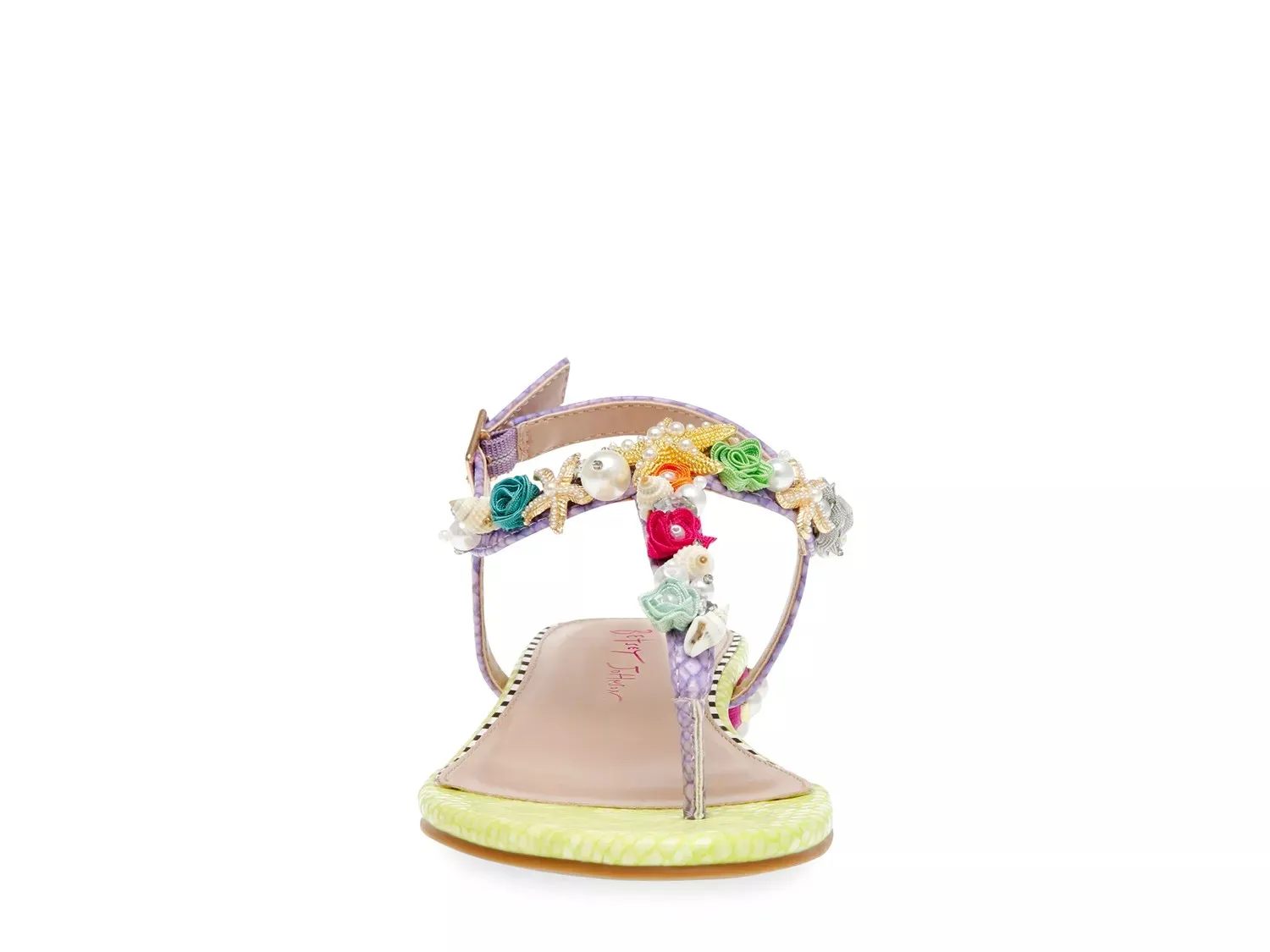 Сандалии Betsey Johnson Rhianna, Лавандовый многоцветный — фото 2