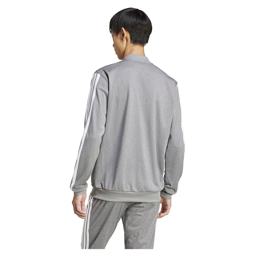 Спортивная куртка adidas Tricot Regular Fit MГlange, серый — фото 2