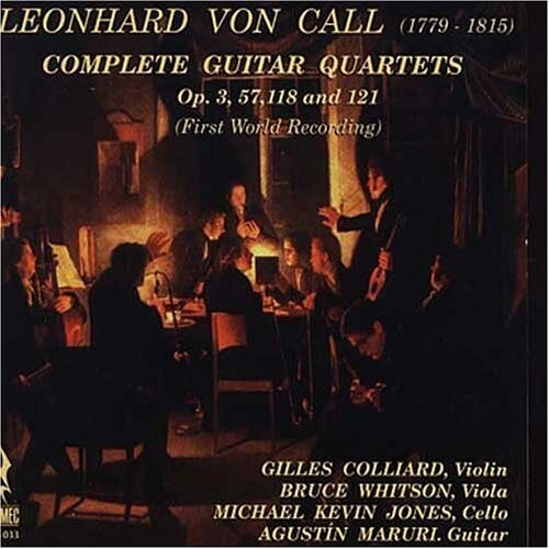 

CD диск Call / Colliard / Jones: Complete Guitar QRTS