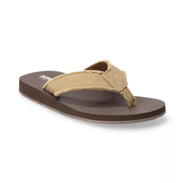 

Мужские шлепанцы Cilliann Sonoma Goods For Life, коричневый