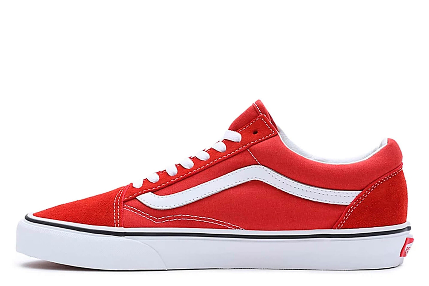 Кроссовки Old School с теорией цвета Vans, красный — фото 4