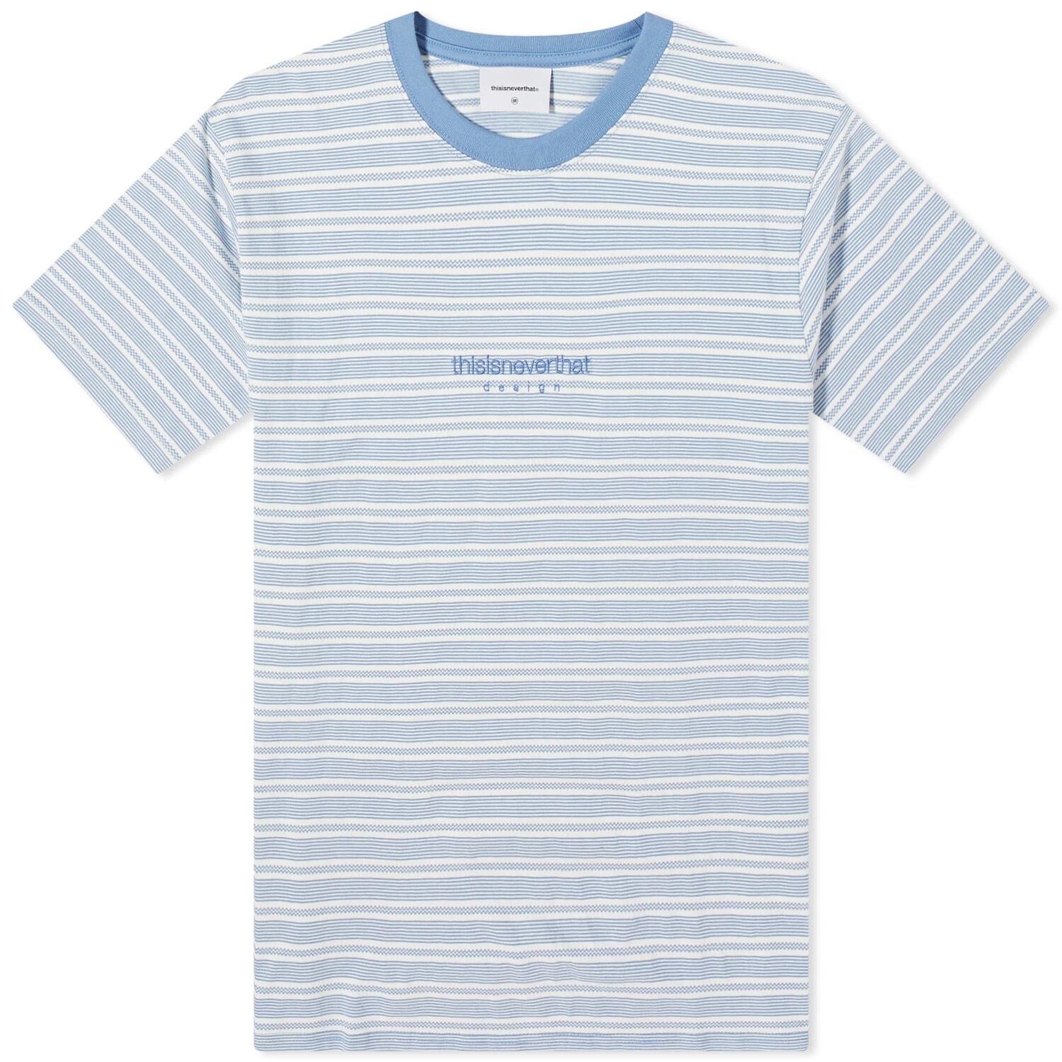 

Футболка Thisisneverthat Micro Striped T-Shirt, синий
