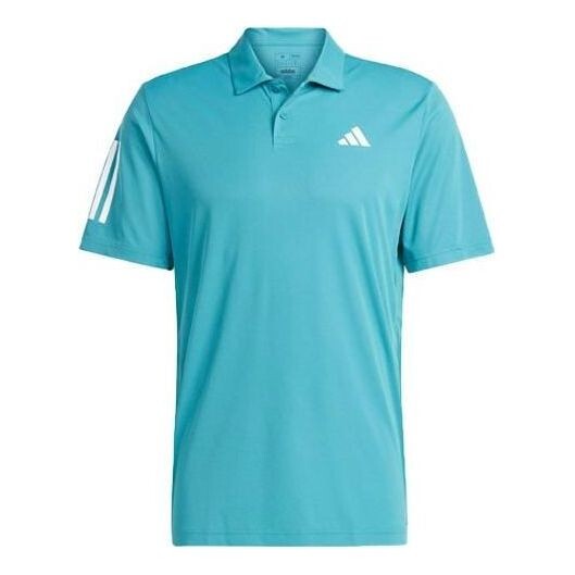 

Рубашка поло клубные 3 полоски теннисные Рубашка поло Adidas, синий