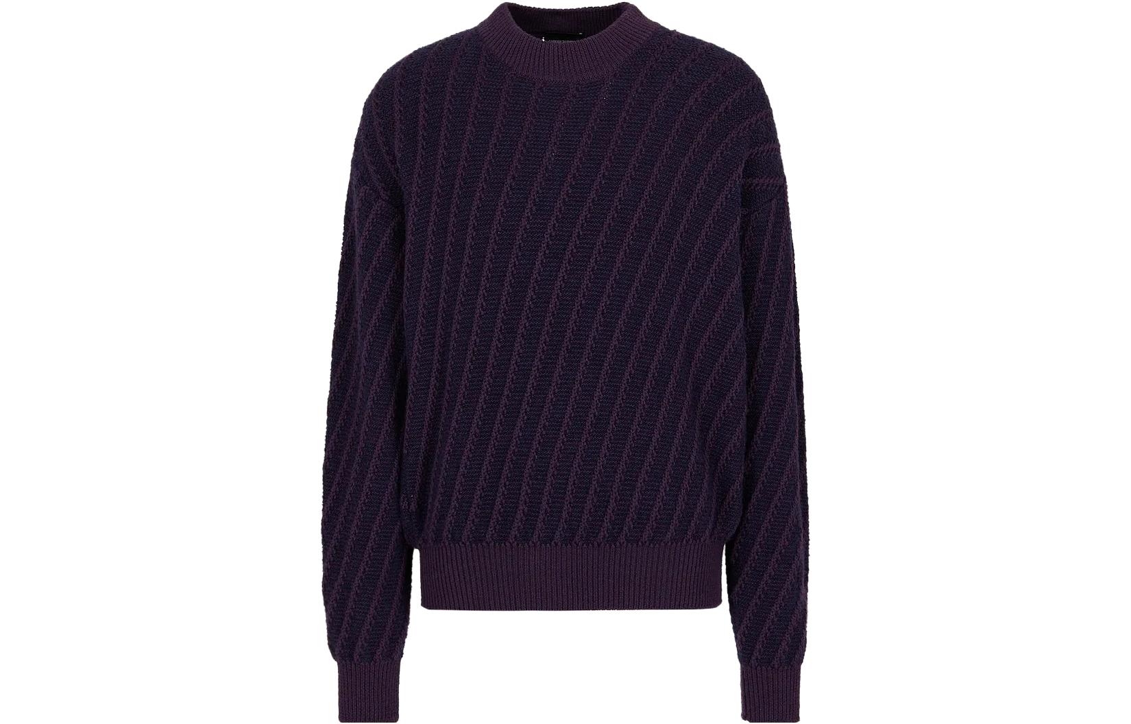 

Свитер мужской фиолетовый EMPORIO ARMANI