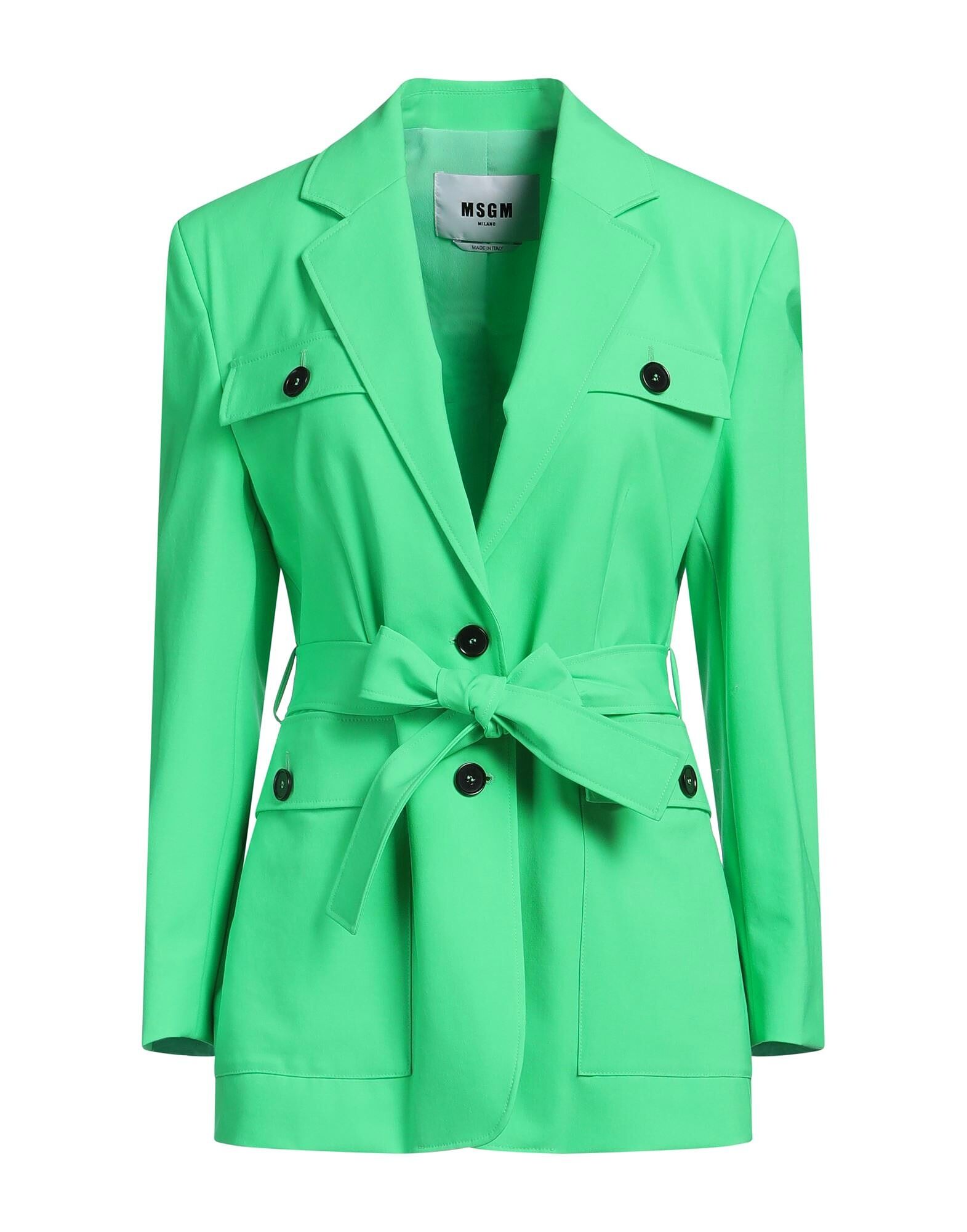

Блейзер Msgm, зеленый