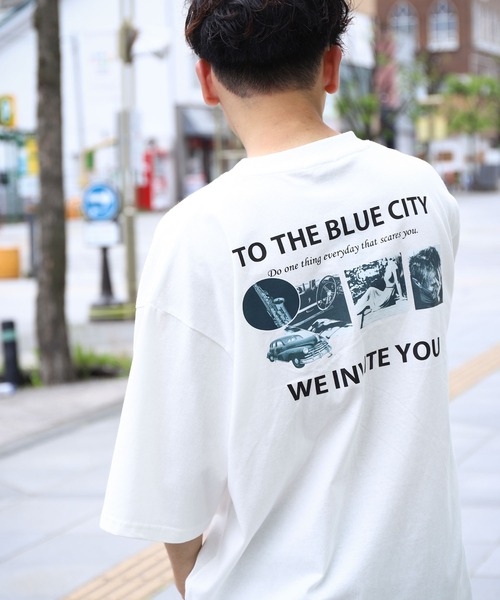 

Футболка с коротким рукавом, оверсайз, с фотопринтом ZIP FIVE, белый